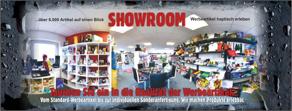 Werbeartikel-Musterraum